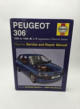 HAYNES 3073. PEUGEOT 306 (‘93 to ‘99) Petrol & Diesel Service and Repair Manual