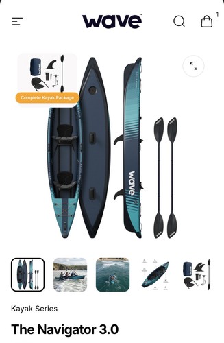 Kayak wave the - wave, navigator