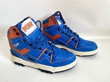 PONY M-100 Hi Tops Blue Orange