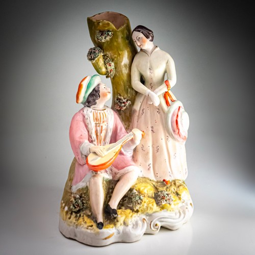 Antique staffordshire figurine - staffordshire,