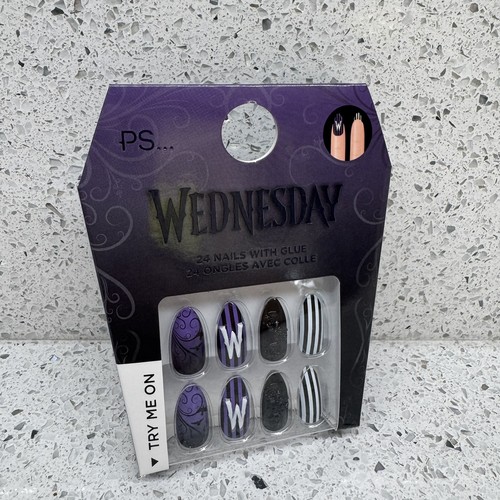 Wednesday false nails with - wednesday,