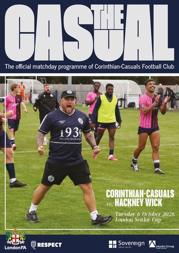 Matchday programme for