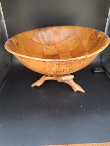 Decorative bowl and root stand - bowl,