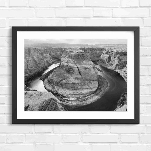 Horseshoe bend river canyon - river,
