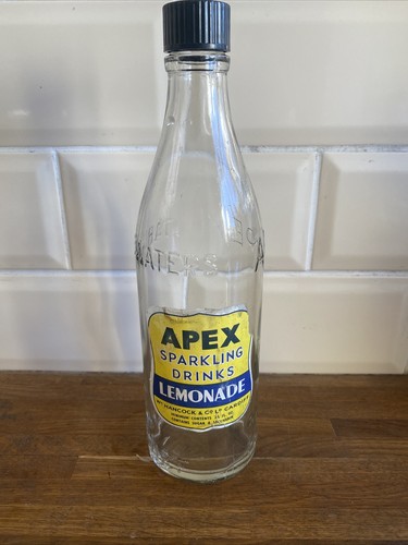 Vintage apex lemonade bottle - apex,