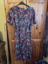 Women’s Tu Clothing Paisley Wid Leg Jumpsuit - Size UK 22