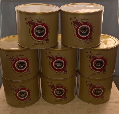 Empty coffee tin cardboard - x,