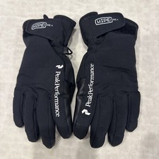 peak performance hipe core + gloves black Warm Hike Ski  Gloves Size 5