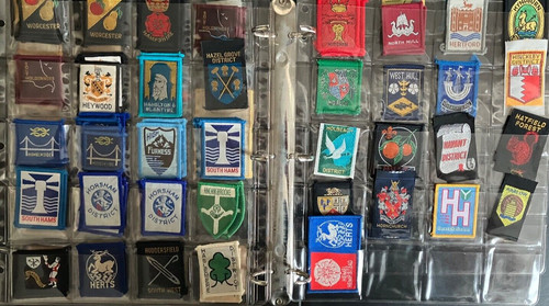 Vintage souvenir woven scouts - souvenir,