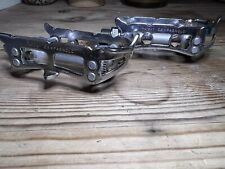 Vintage Campagnolo Record Road/Racing/Touring Bike Steel Pedals c. 1969 Eroica