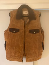 Scully western wear suede vest