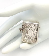 Antique Sterling Silver Vesta