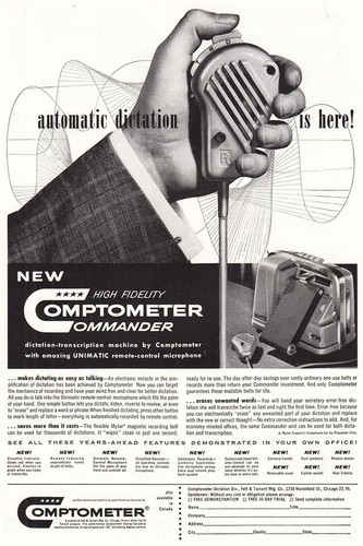 1956 comptometer commander - comptometer,