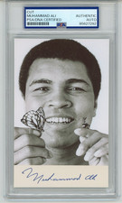Muhammad Ali ~ Signed