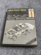 MERCEDES BENZ W123 200D 240D 240TD 300D 300TD SALOON ESTATE '76-85 REPAIR MANUAL