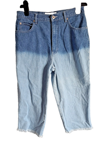 Ladies womens cropped denim - womens,