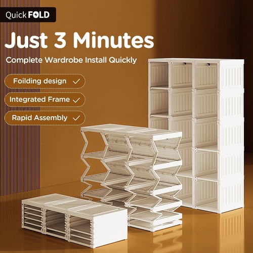 Cube clothes storage closet - storage,