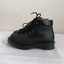 Solovair Black 7 Eye Urban Hiker Boots Size UK 3
