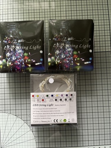 Led white string - led,