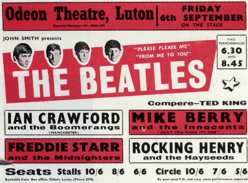 The beatles concert - the, flyer