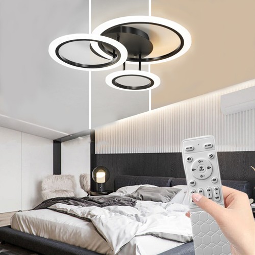 Modern chandelier lamp black - chandelier,