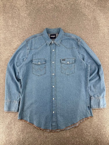 Vintage wrangler pearl - wrangler, snap