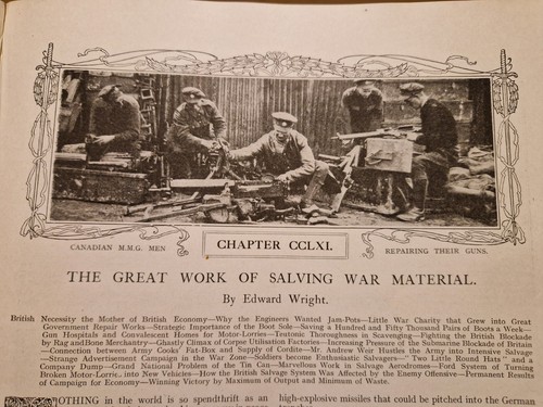 1918 article scrap metal - 1918,