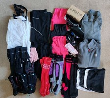 30x Kids Ski Gear Bundle Small 8 / 10 Clothes Fleece Pants Goggles Gloves Socks