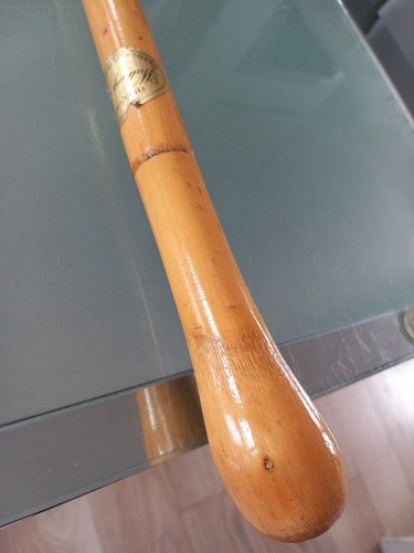 Bamboo wooden walking stick - wooden,
