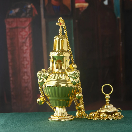 Catholic censer golden church - catholic,