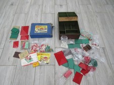 Job lot bundle vintage Bayco toy building construction sets spare parts