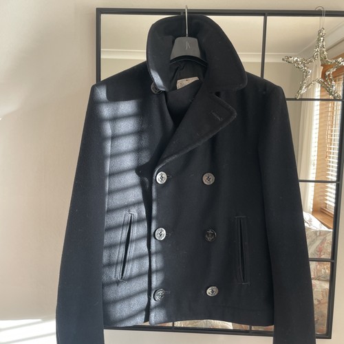 Genuine navy reefer peacoat - us,