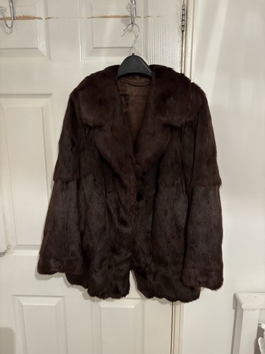 Genuine chocolate brown fox - genuine,