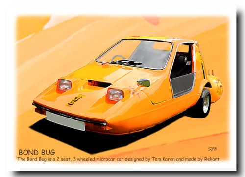 Bond bug car - bug,