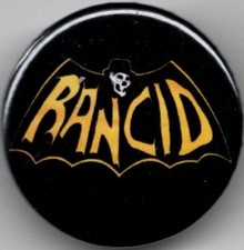 RANCID Pin Button Badge 25mm -