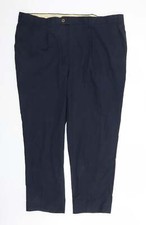 Oakman Womens Blue Cotton