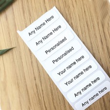 Iron on name labels Uniform