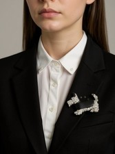 radley brooch style black hook