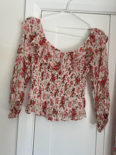 Zara pink and white - zara, floral