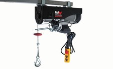 Warrior Winches Electric Hoist 1000kg 240v Gantry Lifting, for Workshop / Garage