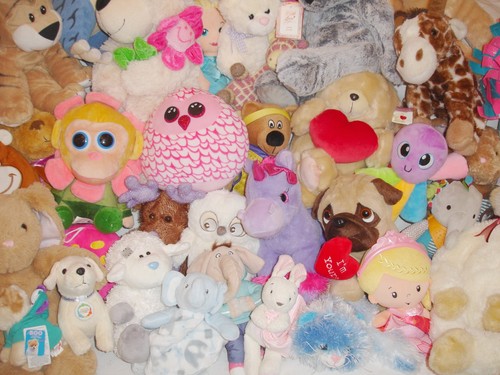 Huge bundle soft plush - huge,