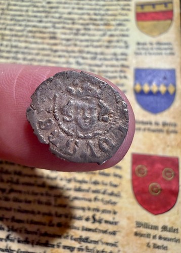 Edward iii halfpenny london - edward,