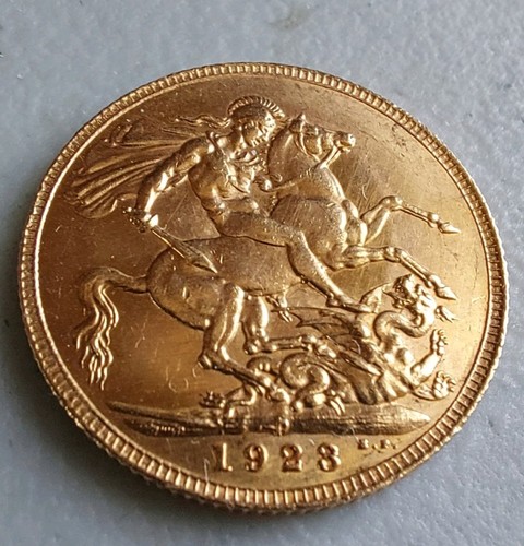 1923 perth mint king george - perth, v