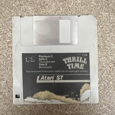 Thundercats & Bombjack (Atari ST) [Loose Floppy Disk] Thrill Time T105 