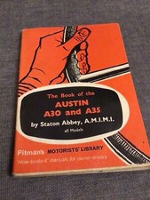 AUSTIN A30 and A35 Book By