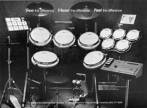 1991 print ddrum - ad, of