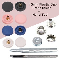Plastic Cap 15mm Large Press