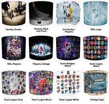 Ice Hockey Table Lampshades