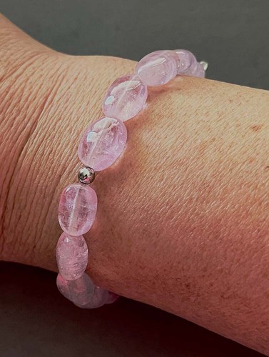 Lalique pebble pink crystal - lalique,