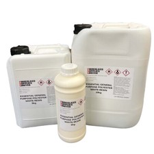 Essential Fibreglass General Purpose WHITE Polyester Resin. Inc Cat
